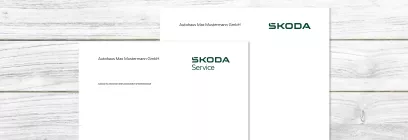 stationery Skoda