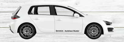 car labeling Skoda