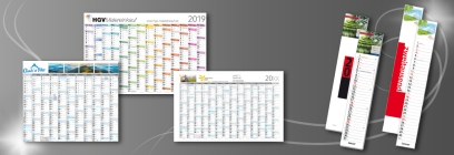 Wandkalender | Streifenkalender