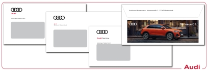 envelopes Audi