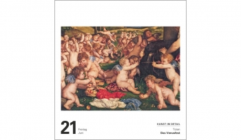 Kunst Tagesabreißkalender 2024