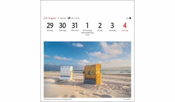 Ostseeküste Postkartenkalender 2024
