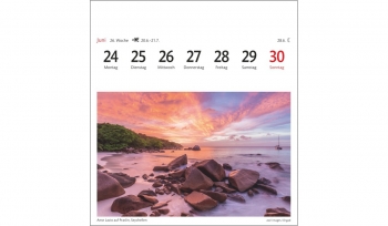 Dream Destinations Postcard Calendar 2025
