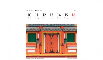 Japan Postcard Calendar 2025