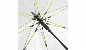 AC golf umbrella FARE®-Pure - transparent/lime