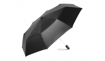AC-Mini-Taschenschirm FARE®-Nature - schwarz/wolken design