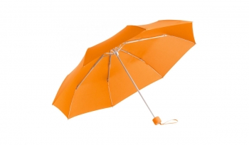 Aluminium Mini pocket umbrella - orange