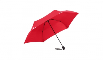 Folding umbrella Safebrella® LED lamp - red