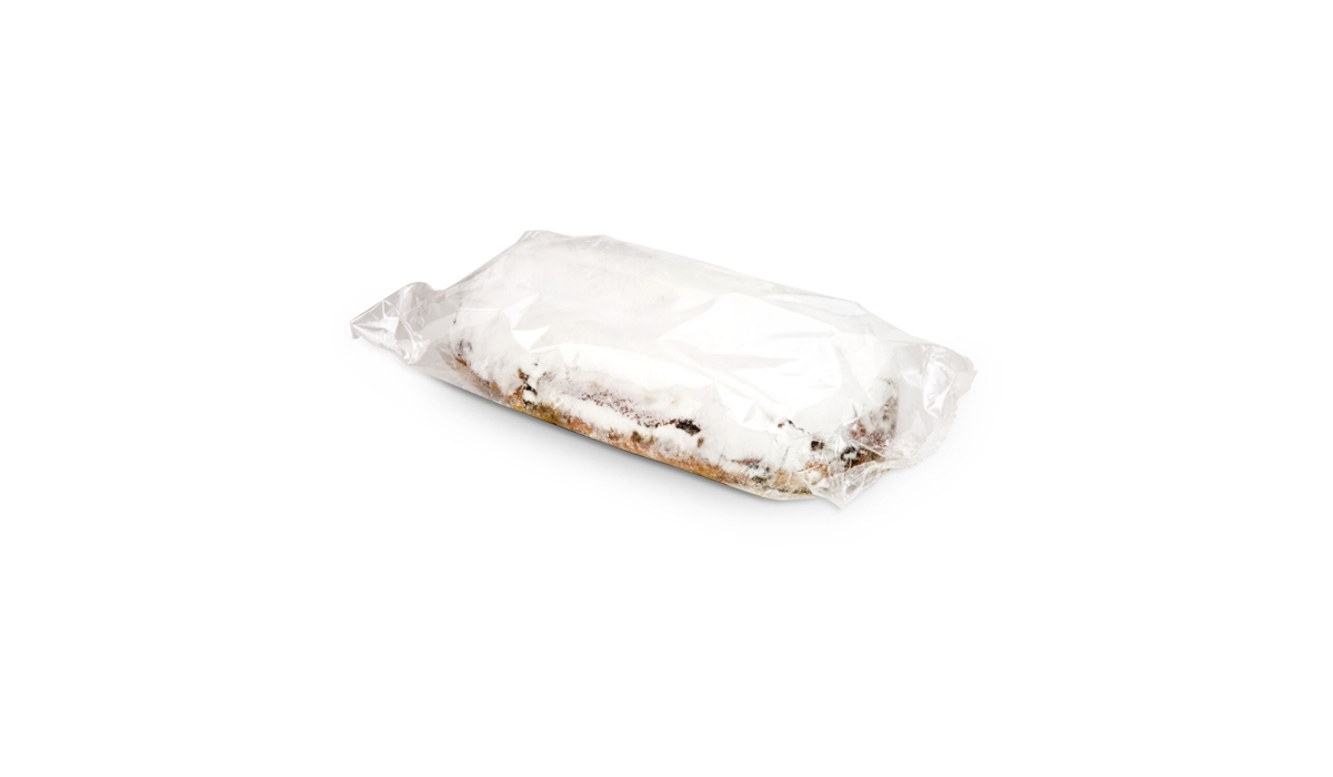 Geschenkset / Präsenteset: Christstollen im roten Geschenkkarton