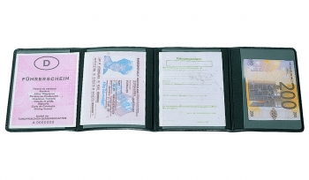 Driving licence wallet MiniMaxi black