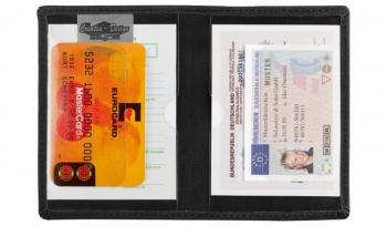 Driving licence wallet 175Select black