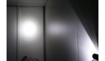 LED MegaBeam Taschenlampe Go3Watt blau