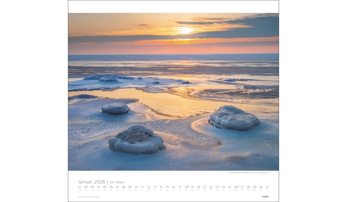 advertising calendar: Near The Sea 2026