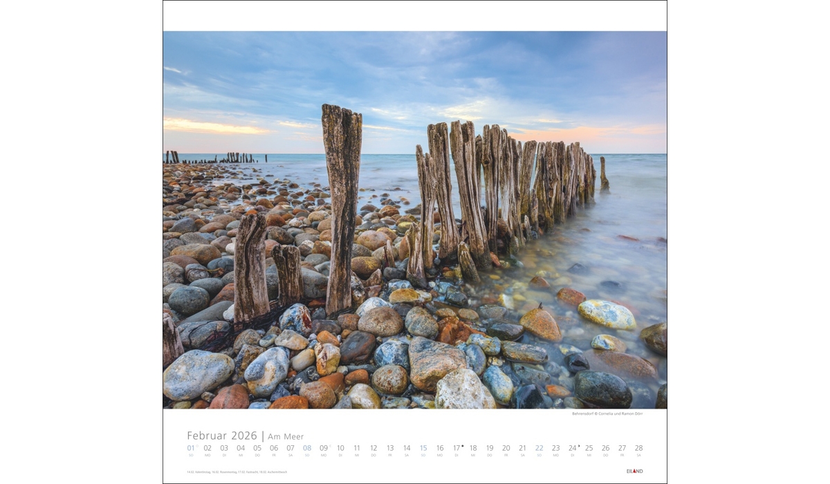 advertising calendar: Near The Sea 2026