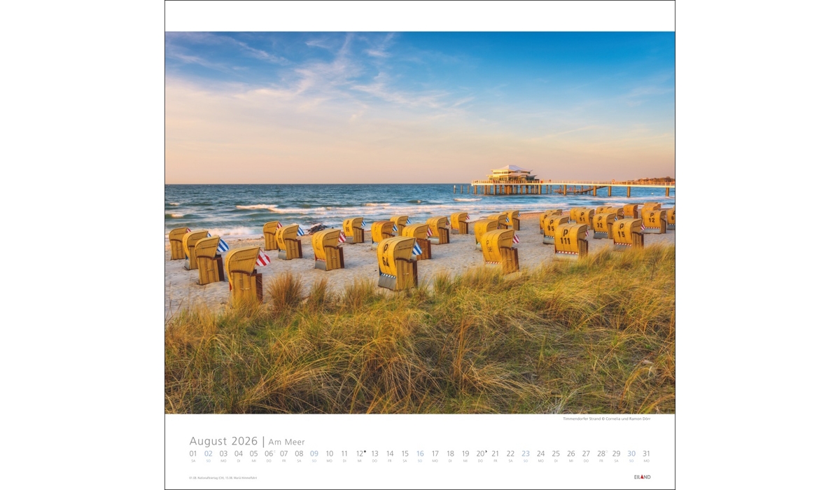 advertising calendar: Near The Sea 2026