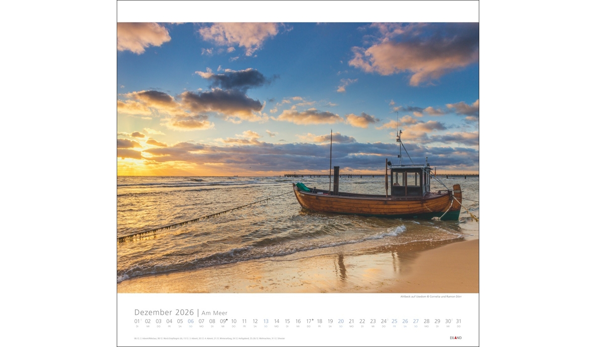 advertising calendar: Near The Sea 2026