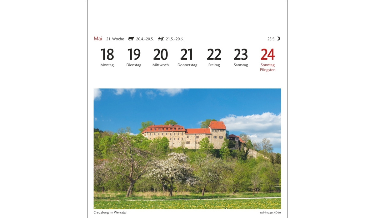 Werbekalender: Deutschland Sehnsuchtskalender 2026