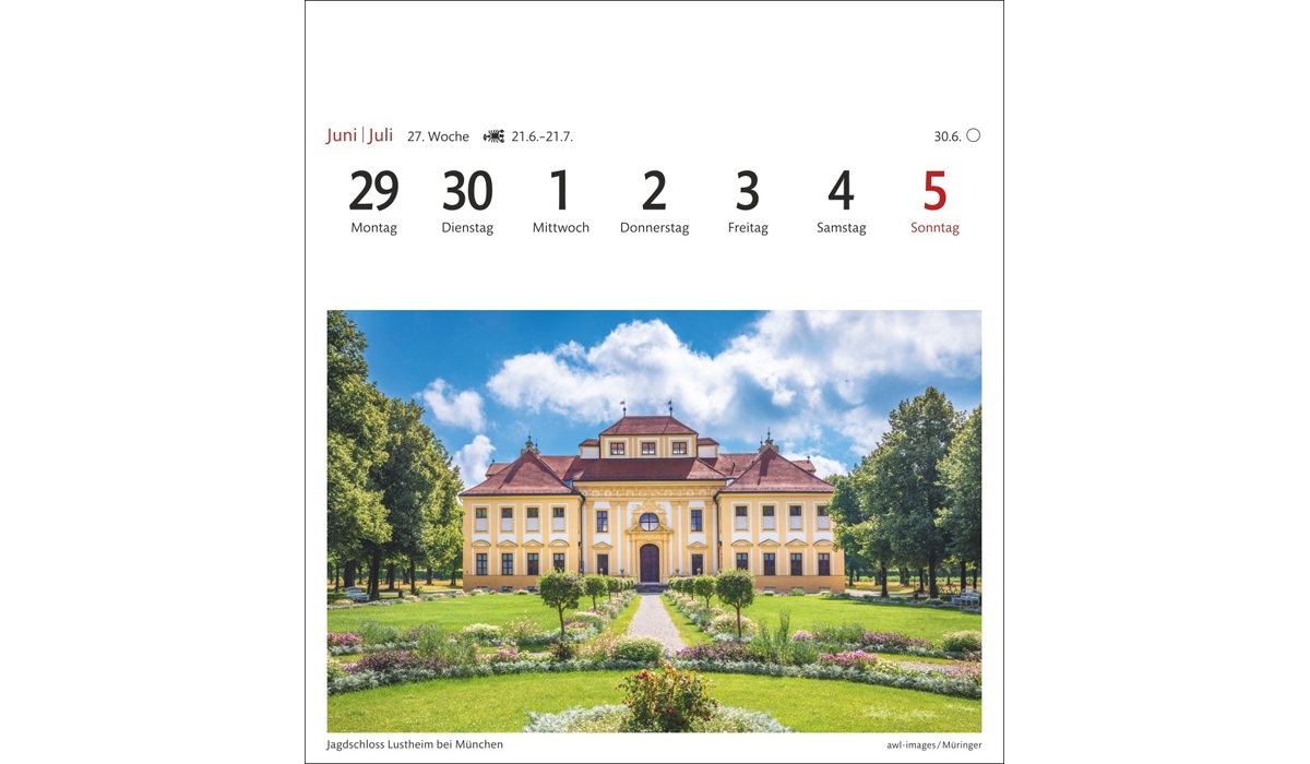 Werbekalender: Deutschland Sehnsuchtskalender 2026