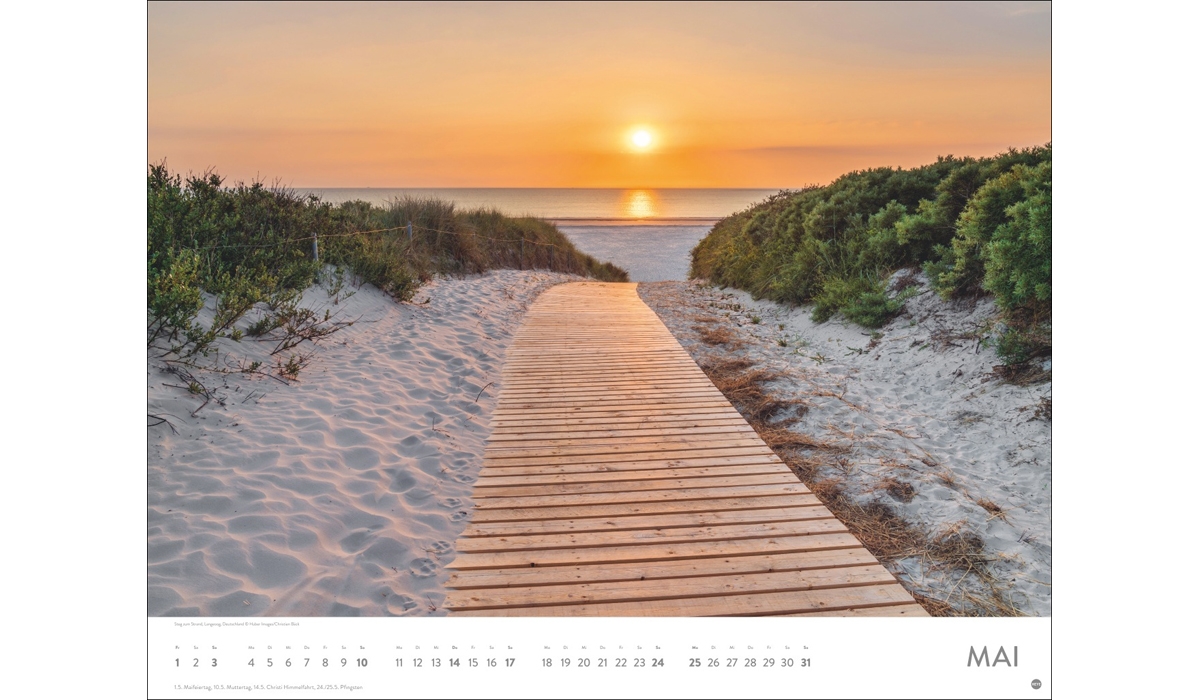 advertising calendar: On Dream Paths 2026