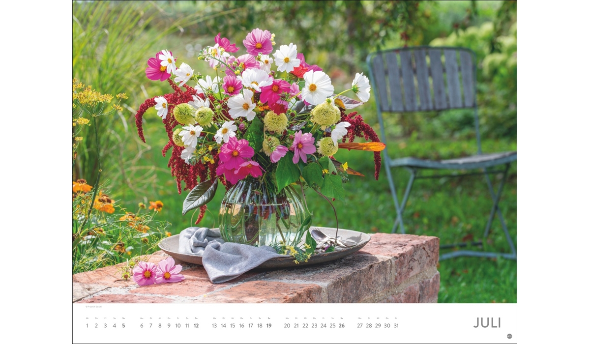 advertising calendar: Blumenpracht 2026