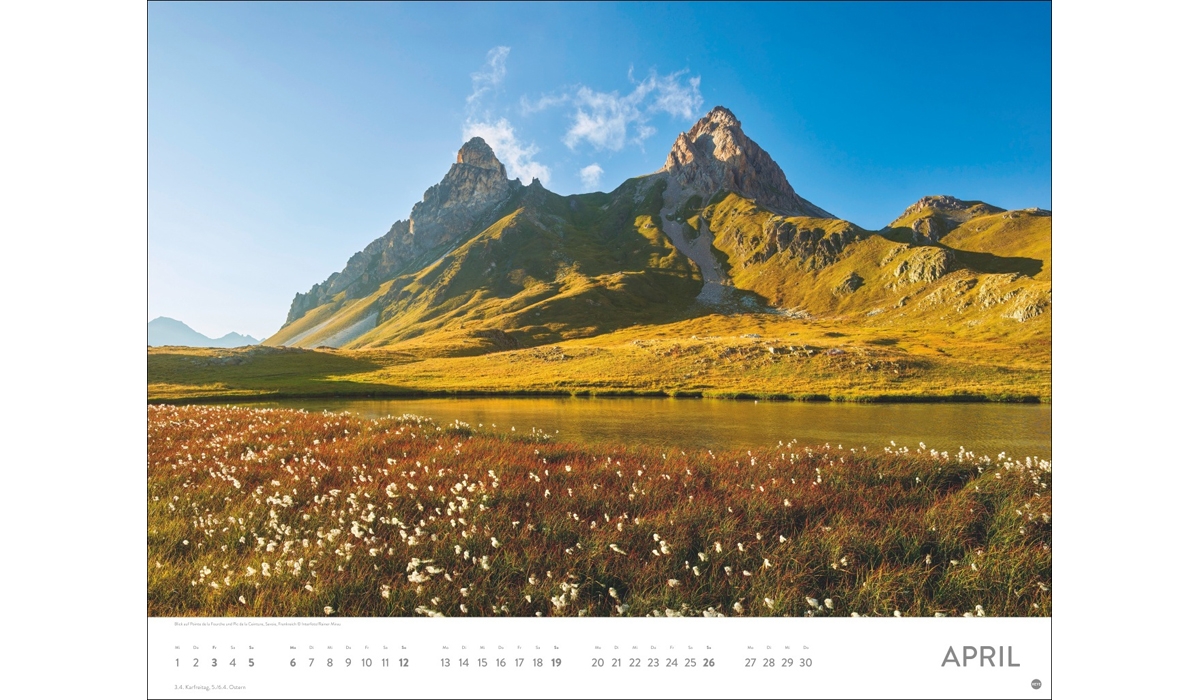 advertising calendar: Fascination Alps Poster Calendar 2026
