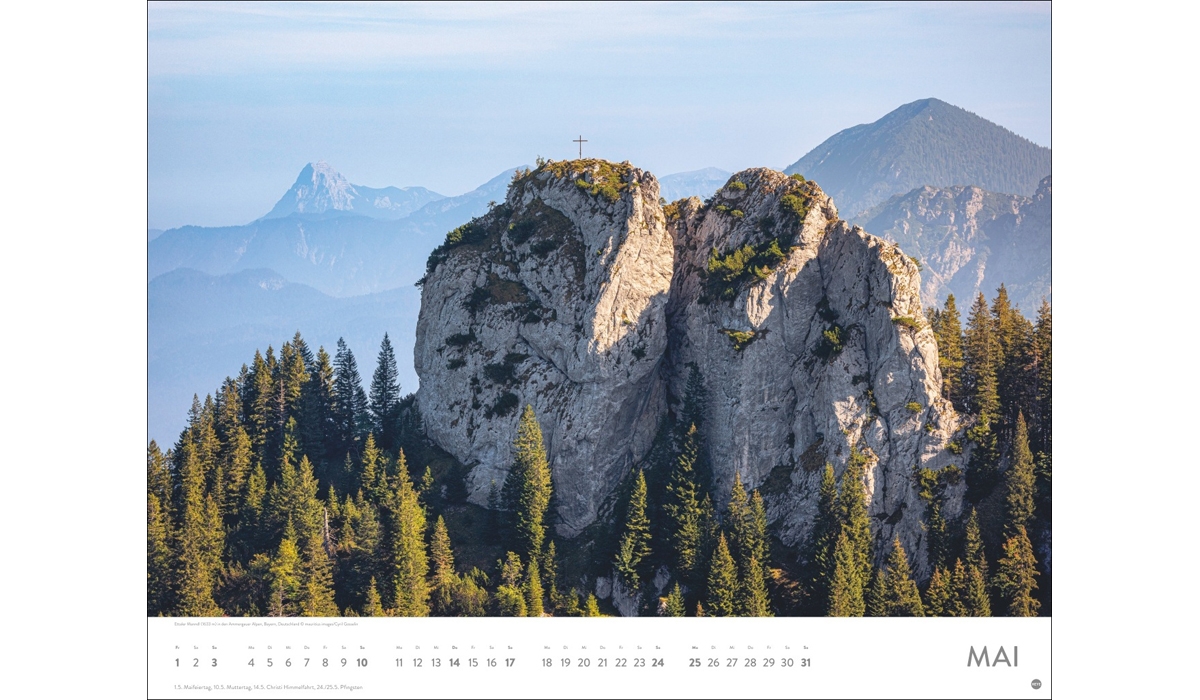 advertising calendar: Fascination Alps Poster Calendar 2026