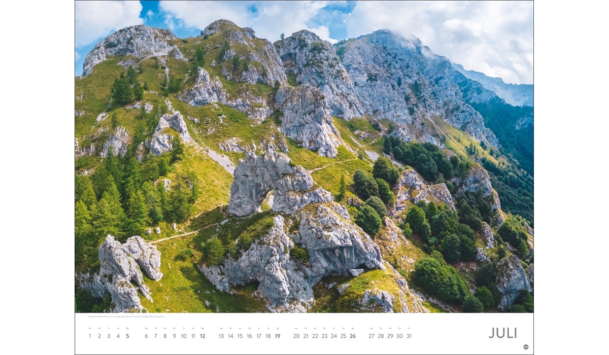 advertising calendar: Fascination Alps Poster Calendar 2026