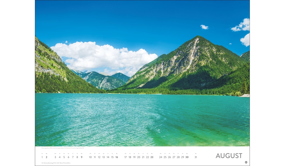 advertising calendar: Fascination Alps Poster Calendar 2026