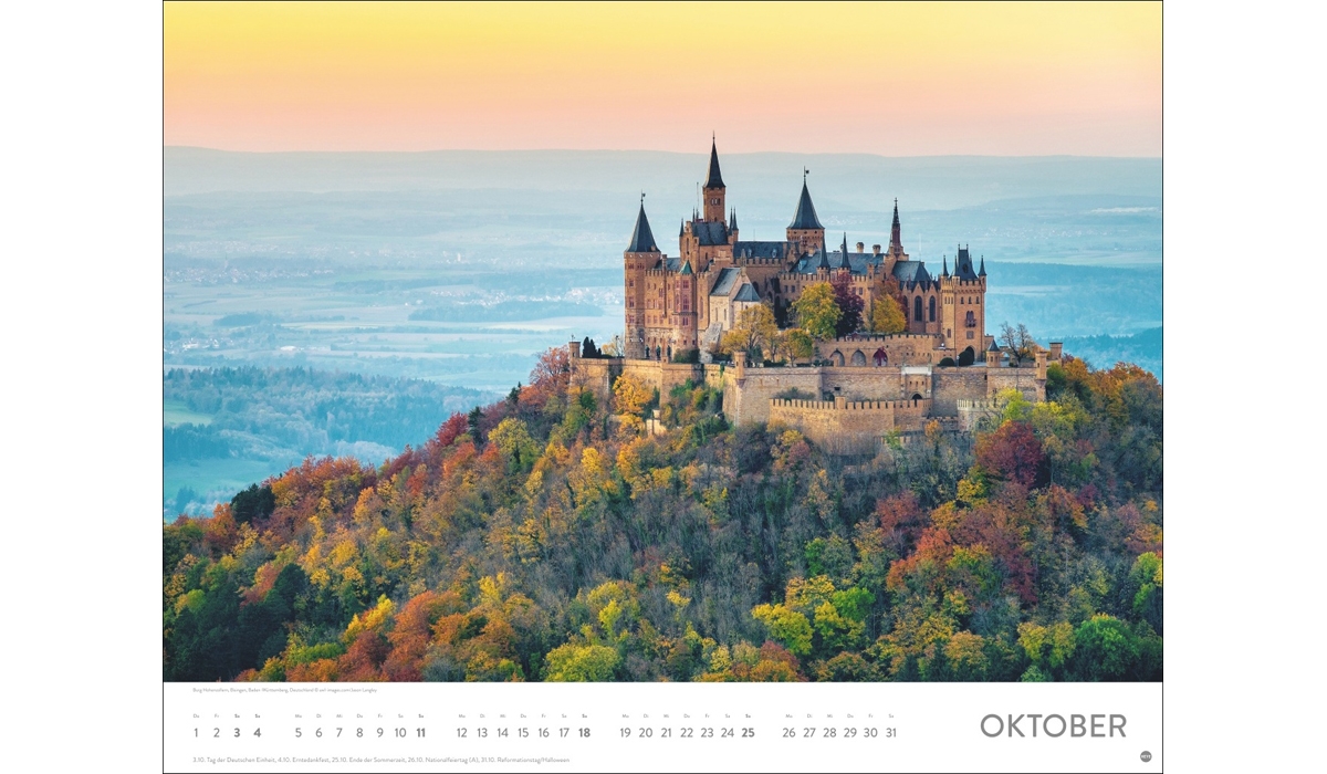 Werbekalender: Schönes Deutschland Posterkalender 2026