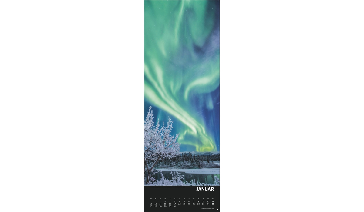 advertising calendar: Natural forces 2026