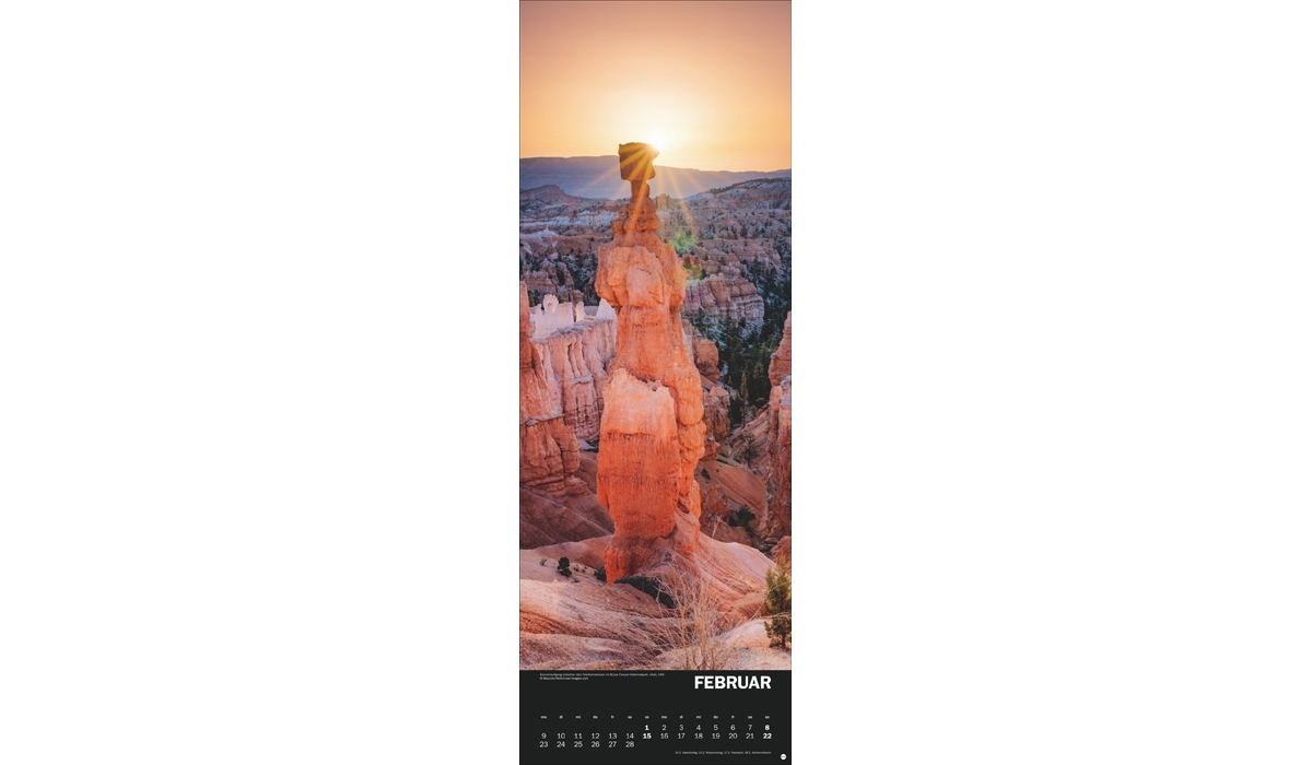 advertising calendar: Natural forces 2026