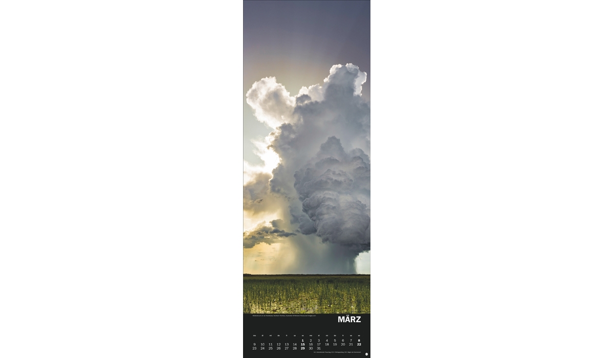 advertising calendar: Natural forces 2026