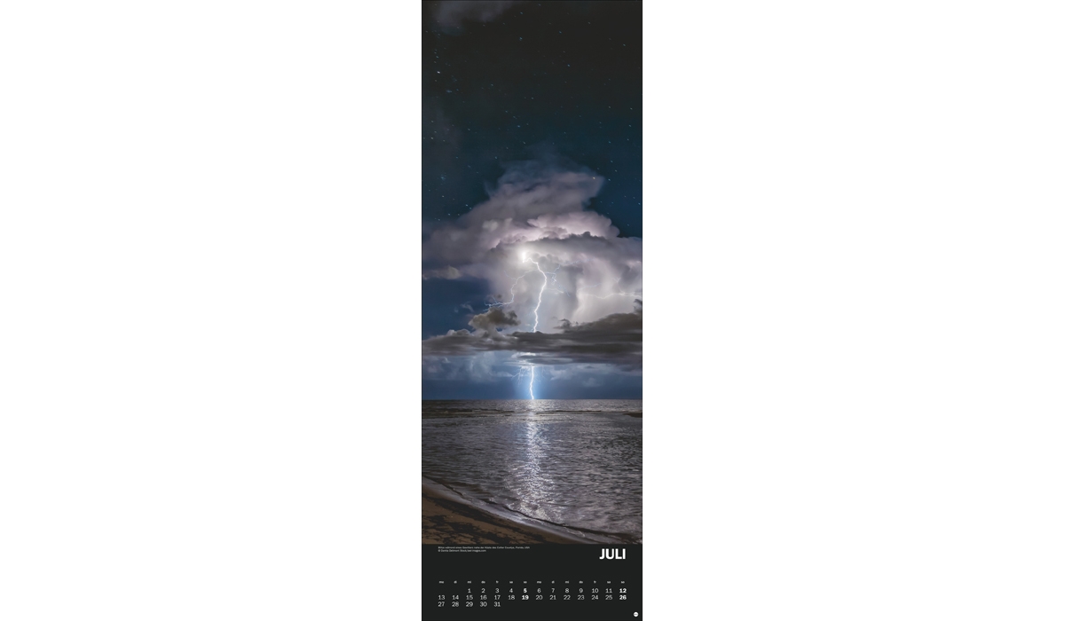 advertising calendar: Natural forces 2026