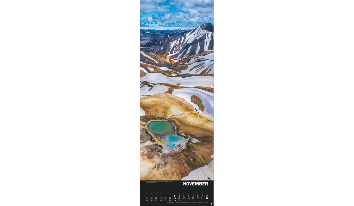 advertising calendar: Natural forces 2026
