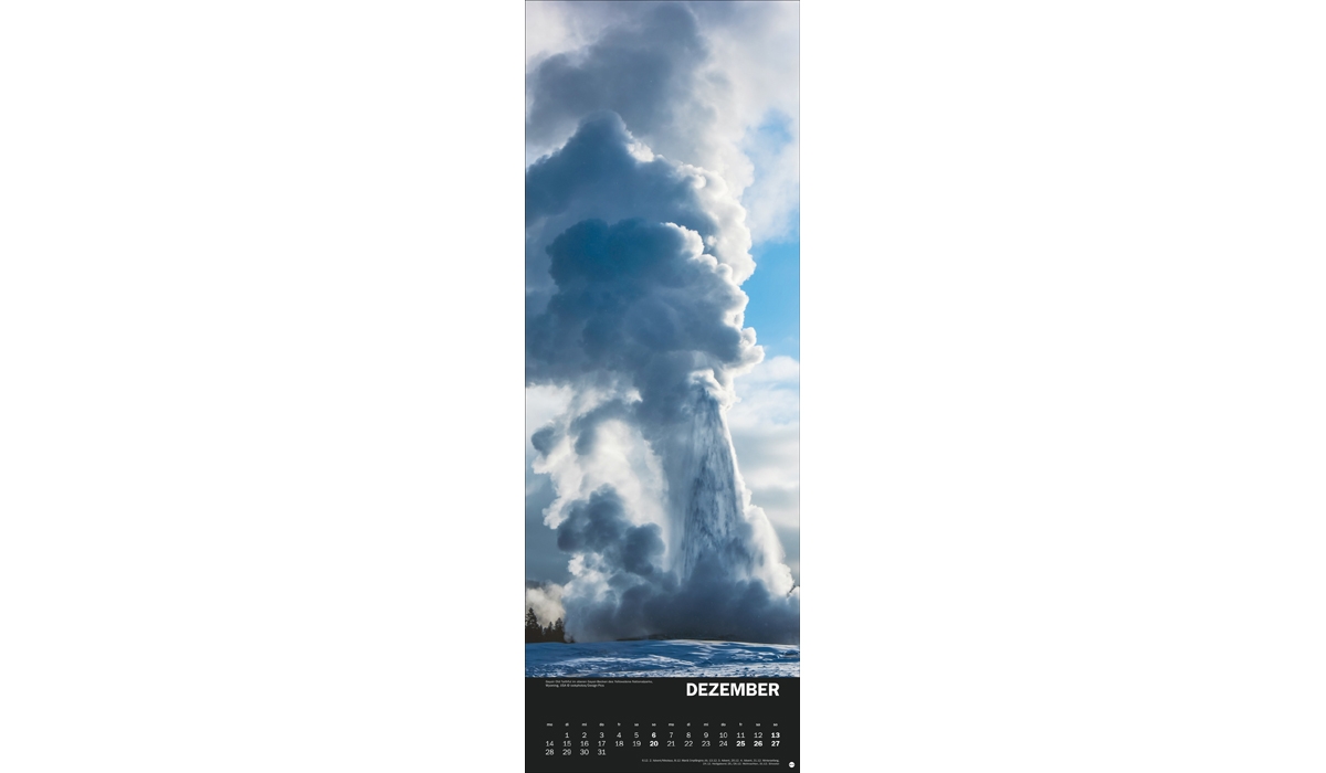 advertising calendar: Natural forces 2026