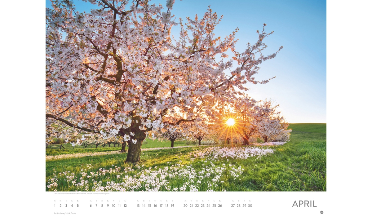 advertising calendar: Sonnenzauber 2026