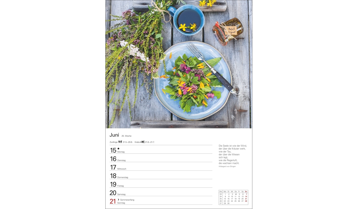advertising calendar: Kitchen calendar weekly planner 2026