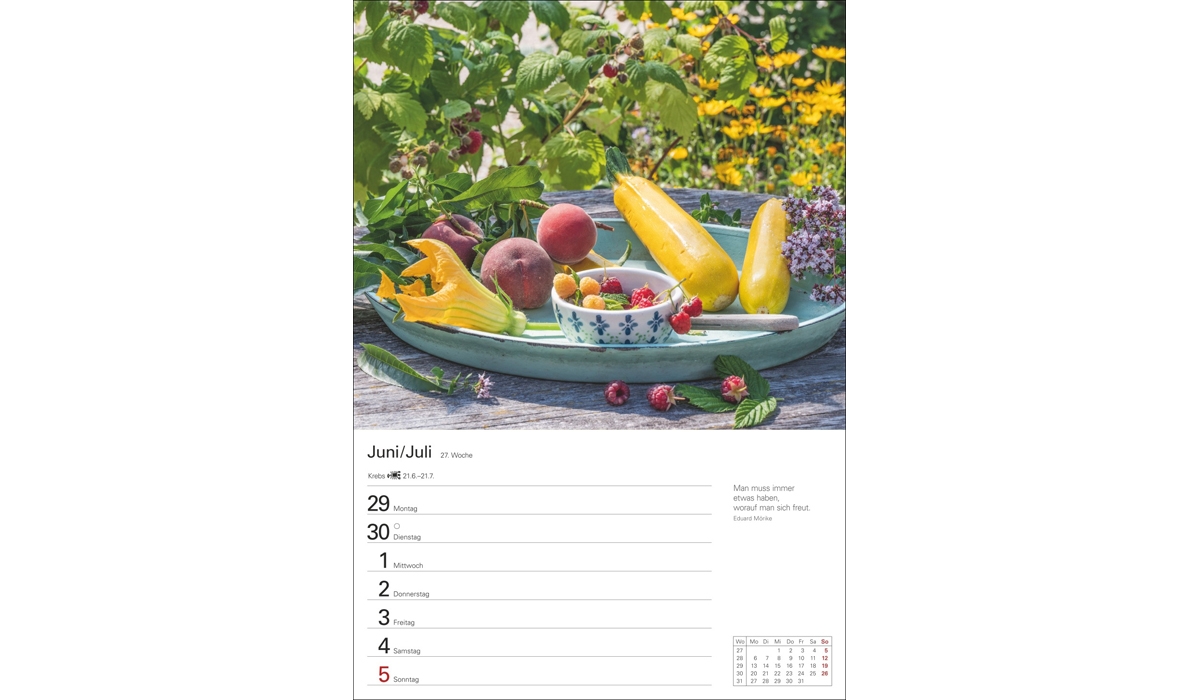 advertising calendar: Kitchen calendar weekly planner 2026