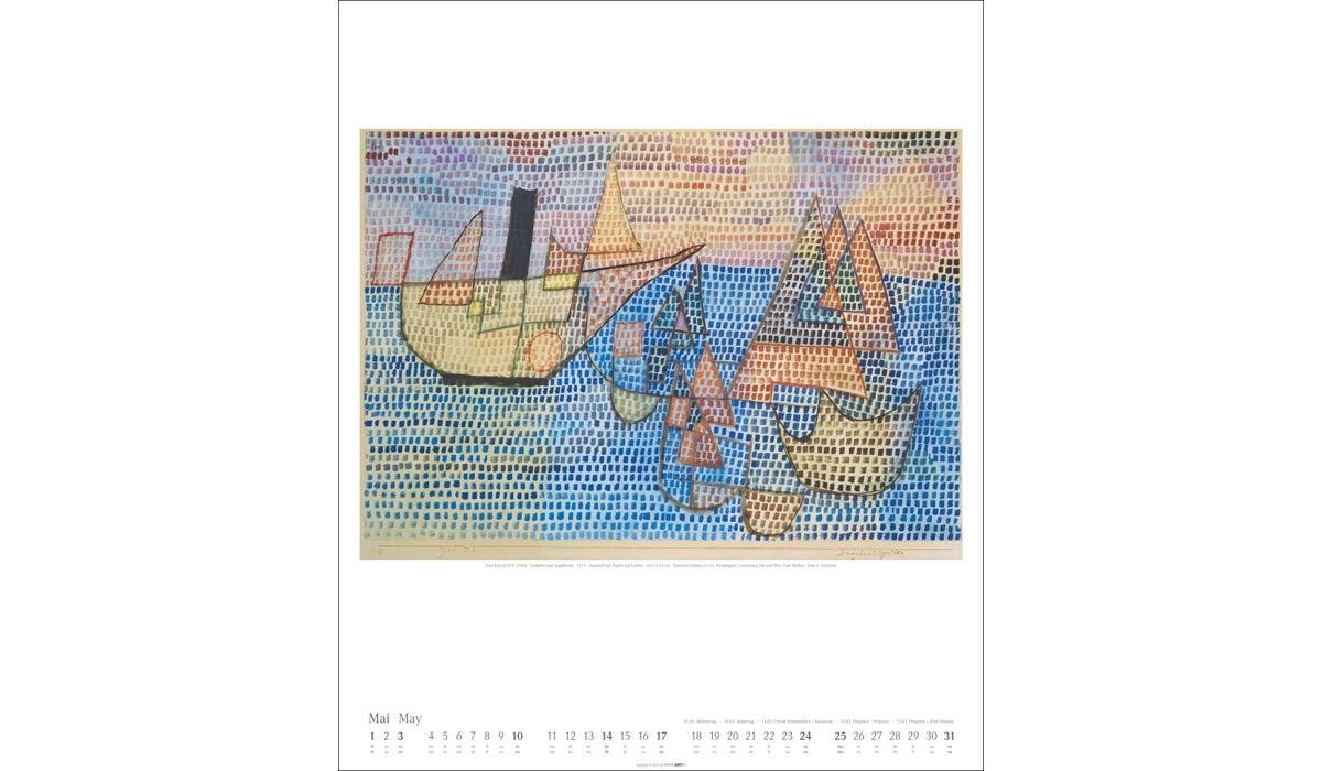 Werbekalender: Paul Klee 2026
