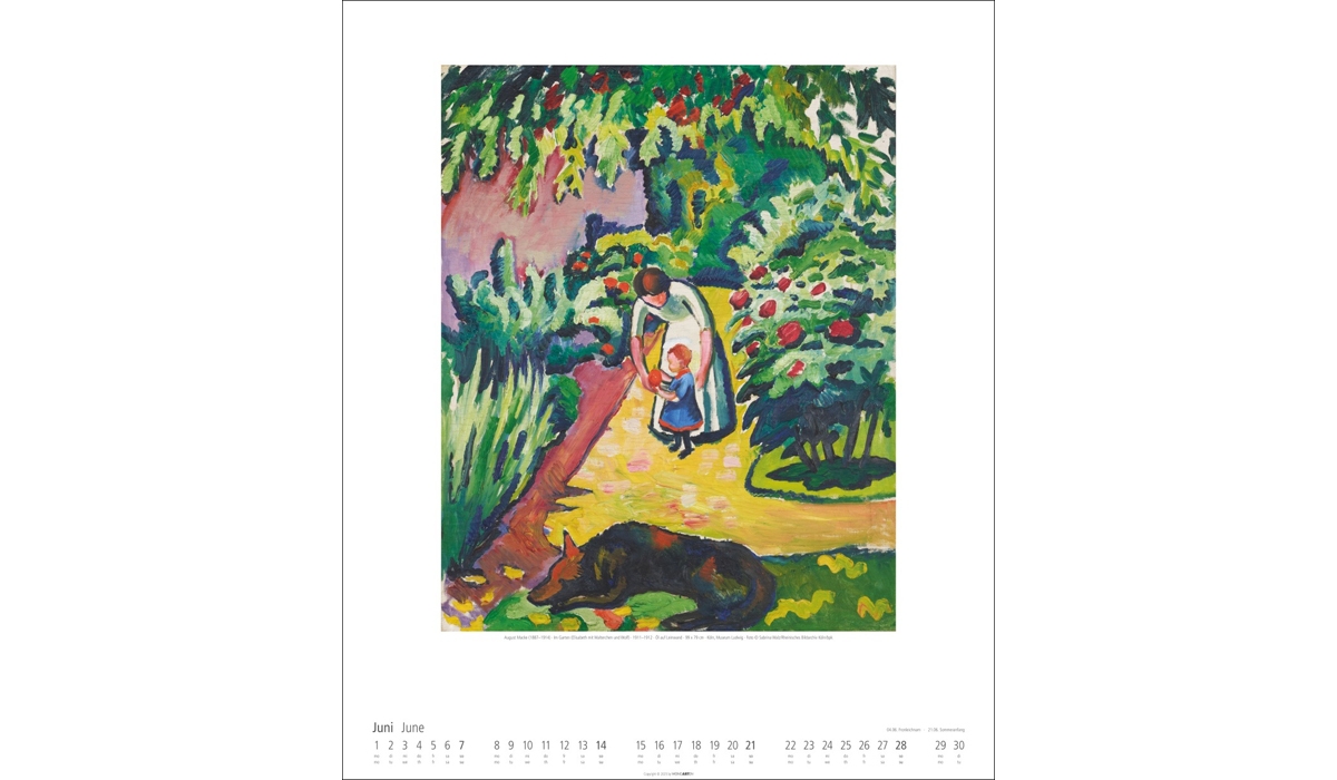 advertising calendar: The Blue Rider 2026