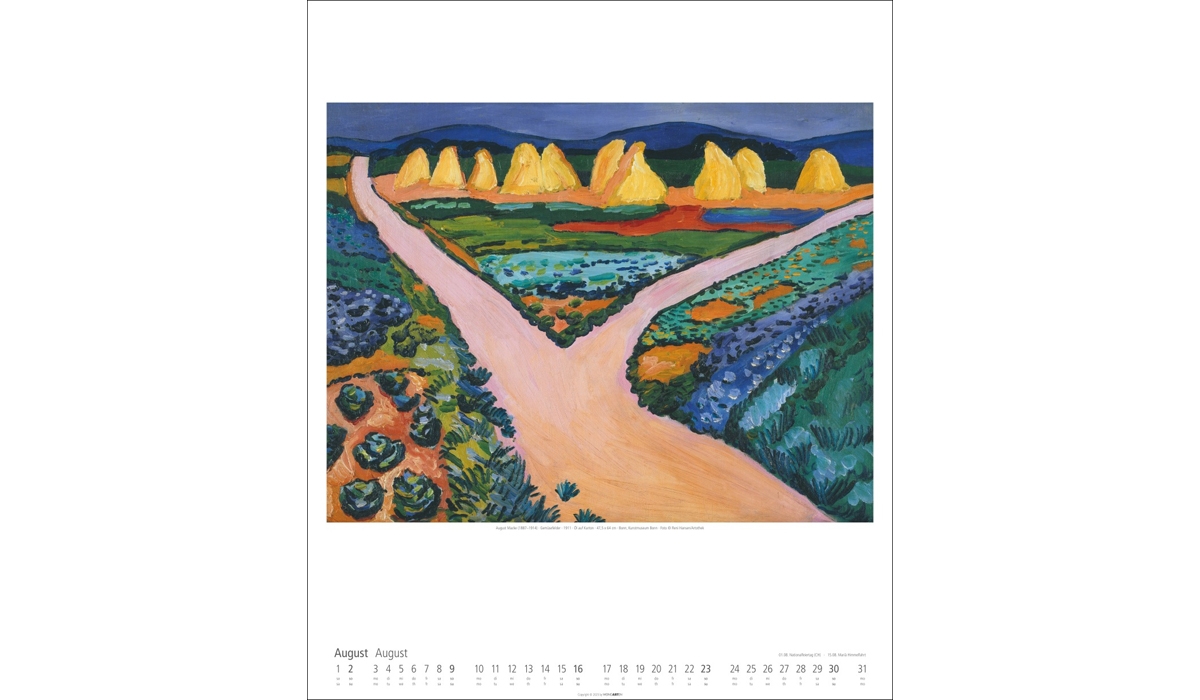 advertising calendar: The Blue Rider 2026