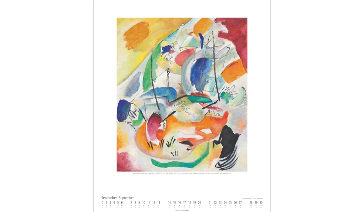 advertising calendar: The Blue Rider 2026