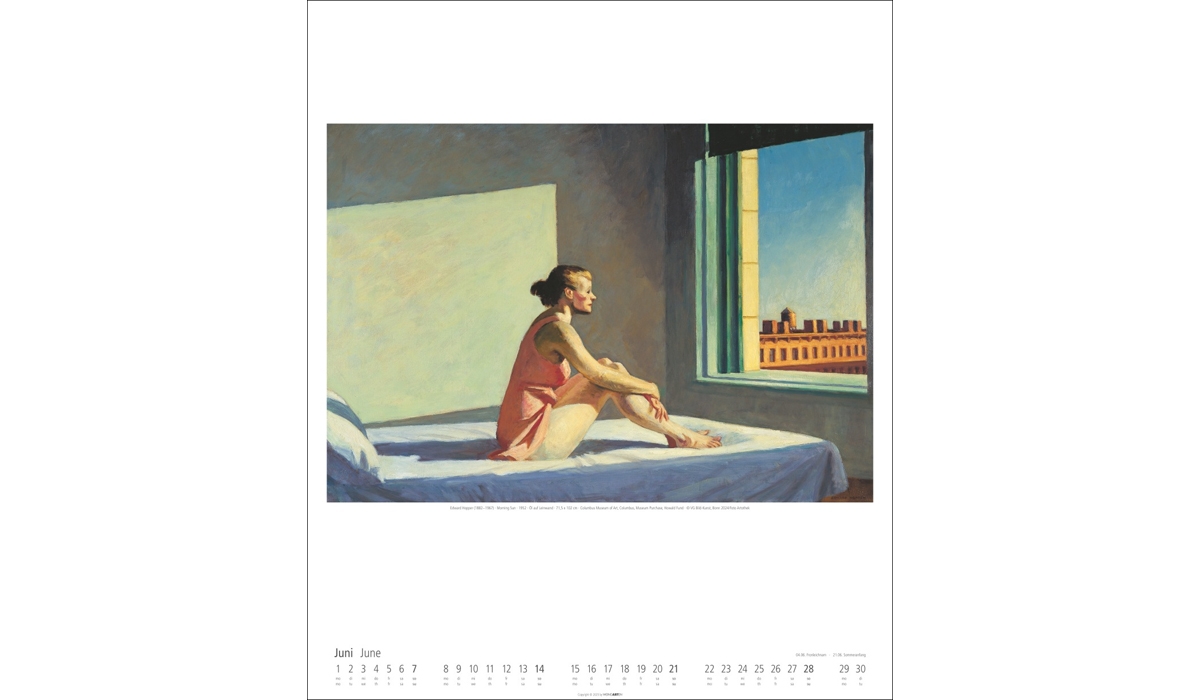 Werbekalender: Edward Hopper 2026