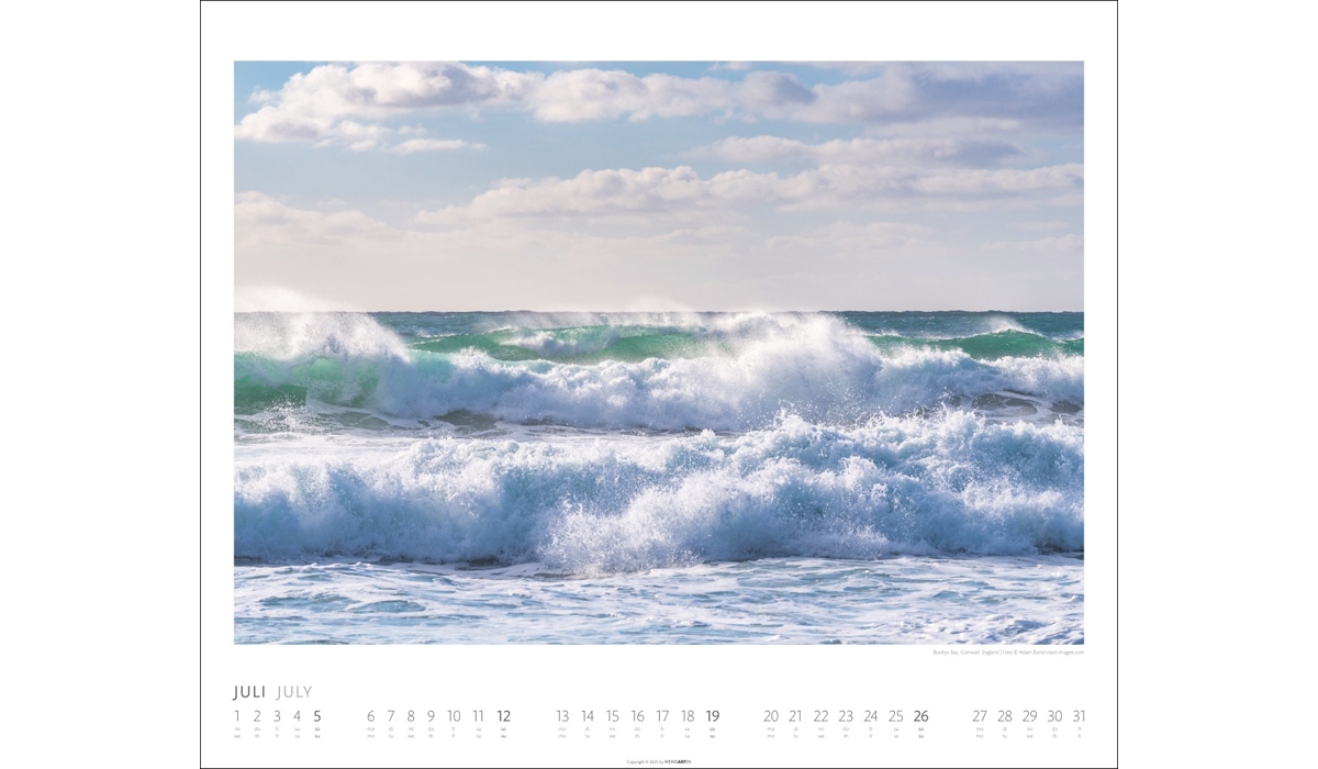 Werbekalender: Wasser 2026