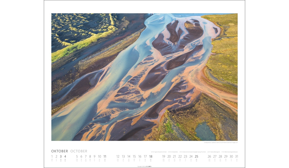 Werbekalender: Wasser 2026