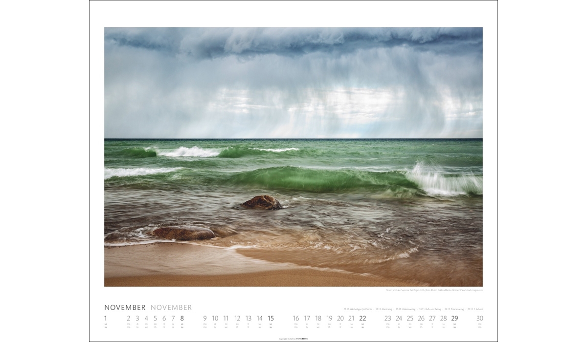 Werbekalender: Wasser 2026