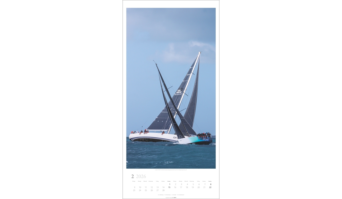 advertising calendar: Under Sail 2026