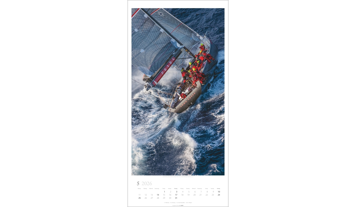 advertising calendar: Under Sail 2026