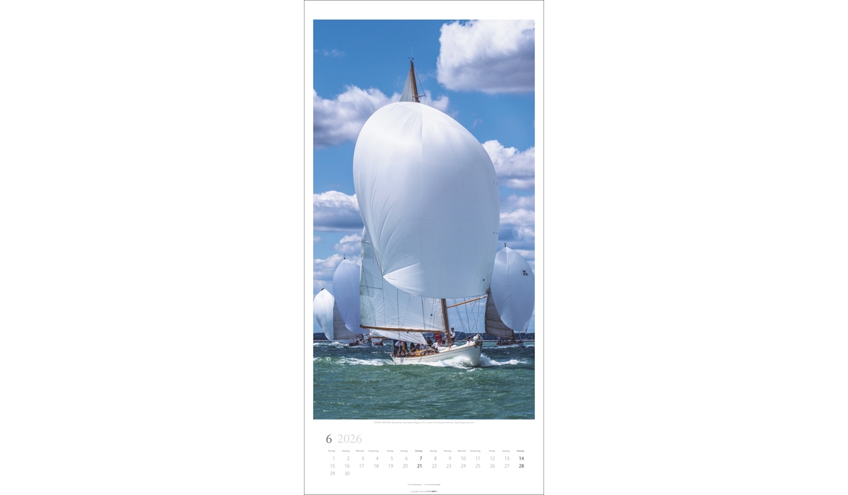 advertising calendar: Under Sail 2026