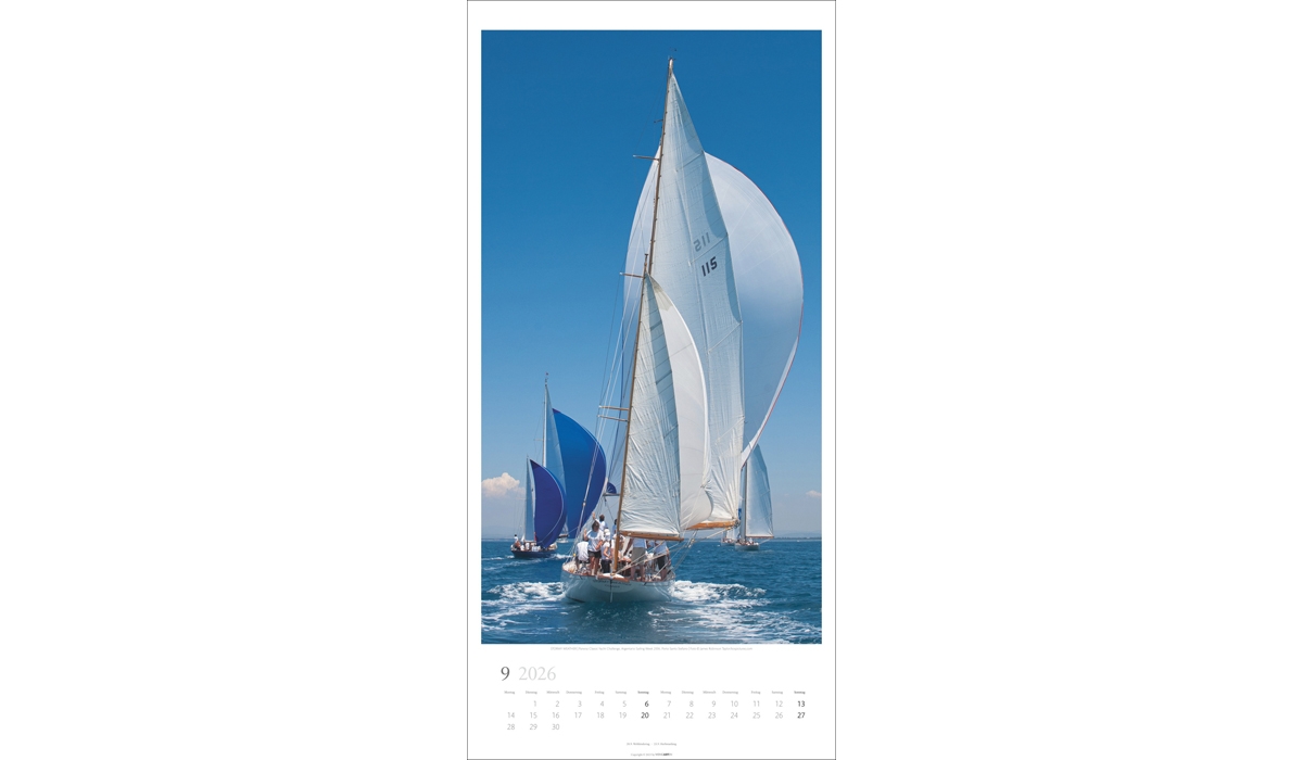 advertising calendar: Under Sail 2026